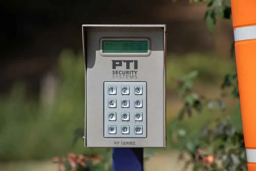 Storage Facility Gate Code Access